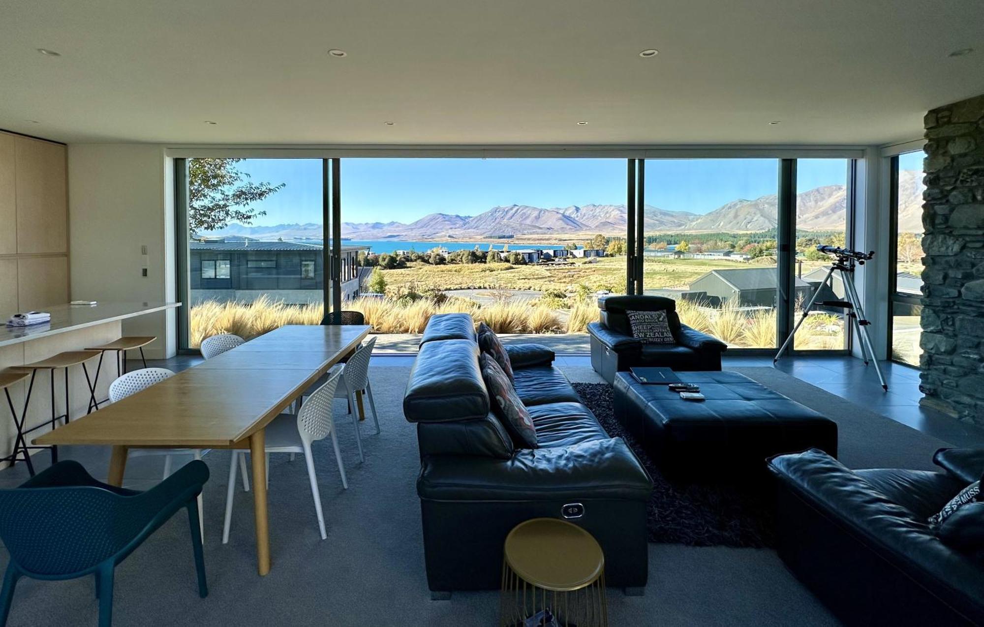 Luxury Lakeview Apartment - Lake Tekapo Exteriör bild